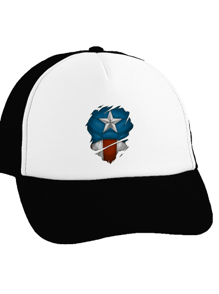 Captain inside teherautós sapka Black cap