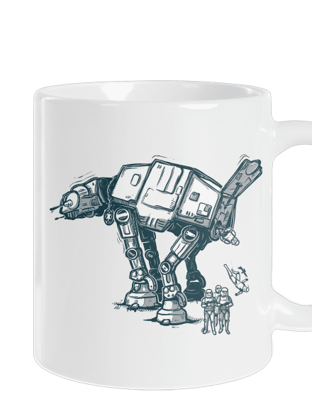 AT-AT hagyományos bögre White