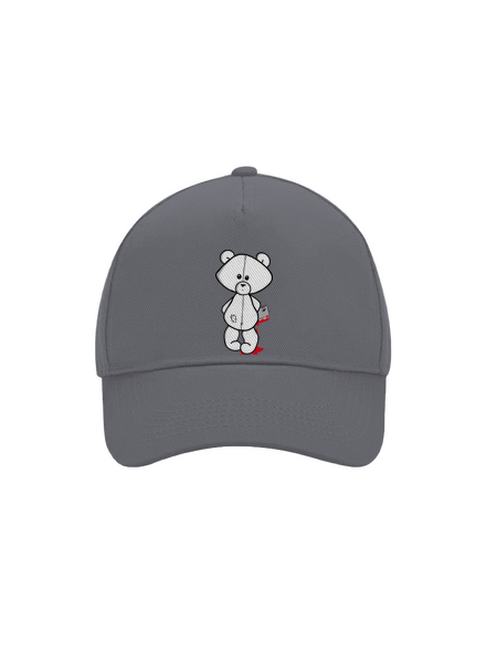Gyilkos mackó baseballsapka Graphite grey