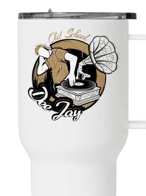 Old School DJ termosz bögre White