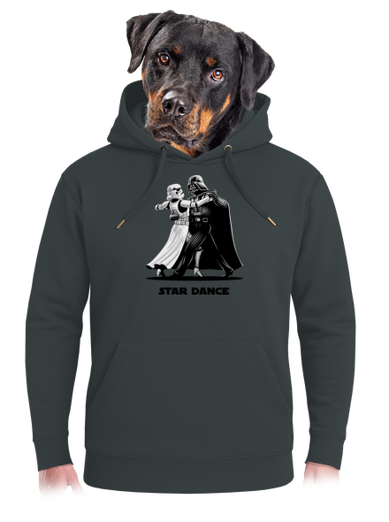 Star dance unisex prémium pulóver Charcoal