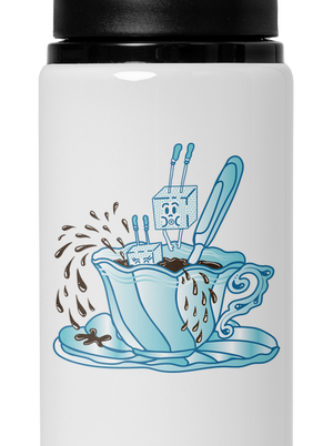 Cukorfüggő kulacs White