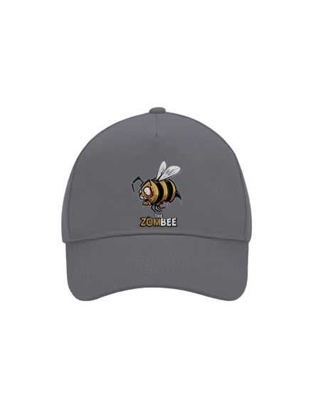ZomBee - sárga baseballsapka Graphite grey