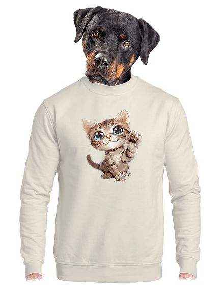 Mancsát rajta unisex crewneck Off White
