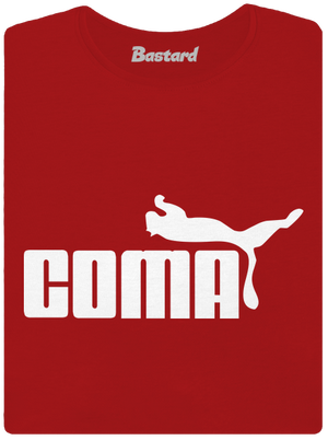 Coma prémium női póló Red Mal