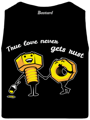 True love férfi trikó Black