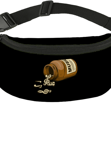 Music Pills övtáska Black