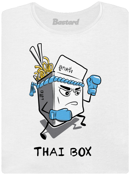 Thai box prémium női póló White
