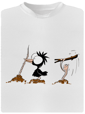 Vigyázz melyik végét fogod gyerek sport póló White