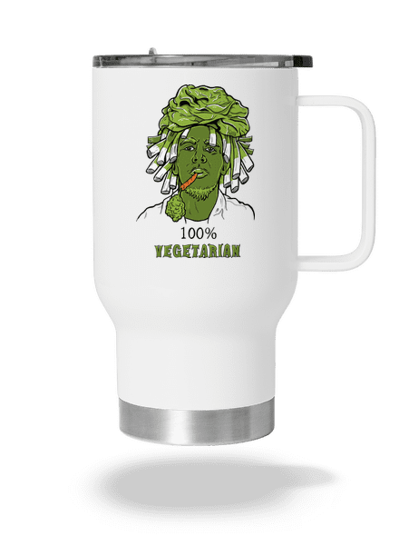 100% vegetáriánus termosz bögre White