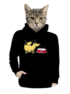 női kenguruzsebes pulóver