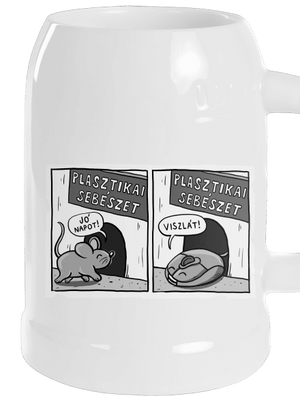 Plasztikai sebészet söröskorsó White