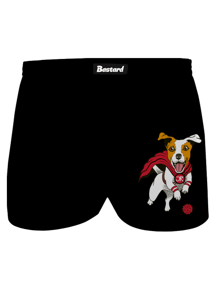 Jack Russell férfi alsó nadrág Black