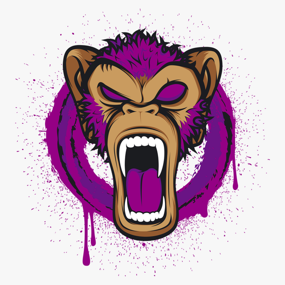 Ape face
