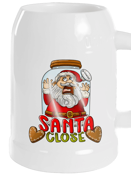 Santa Close söröskorsó White