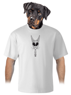 unisex túlméretezett póló