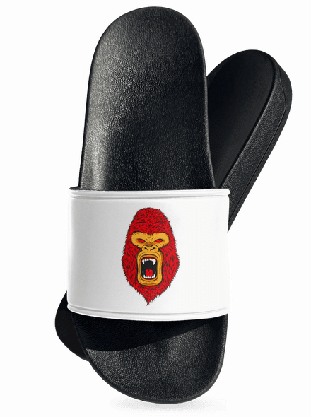 Gorilla face papucs White