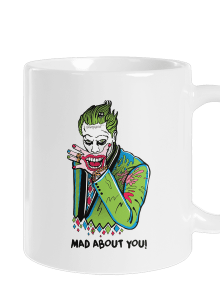 Joker és Harley hagyományos bögre White