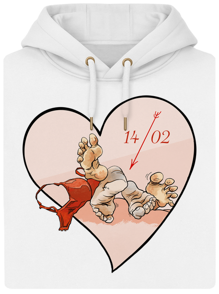 Négy láb között unisex prémium pulóver Snowwhite