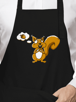 Jégkorszak kötény Black