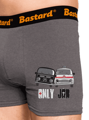 Verseny boxeralsó Gray Melange