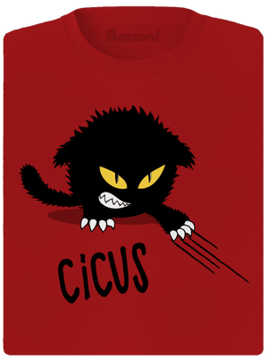 Cicus női sportpóló Red Mal