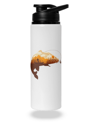 Halfogás kulacs White