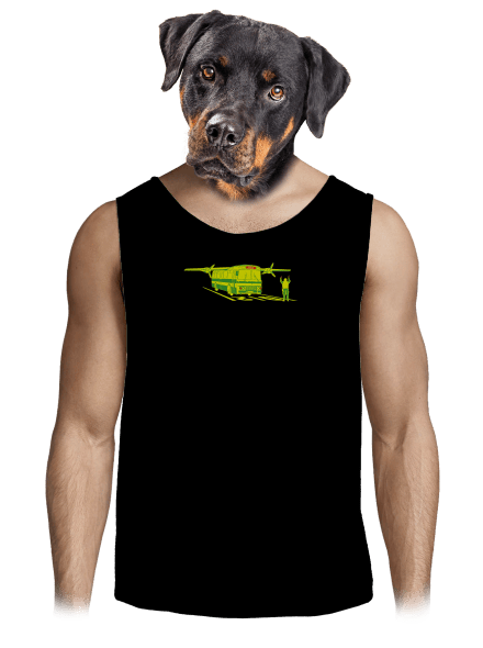 Hurrier férfi trikó Black