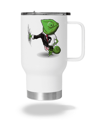 Az álcázás mestere termosz bögre White