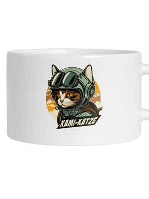 Kami-Katze macaron bögre White