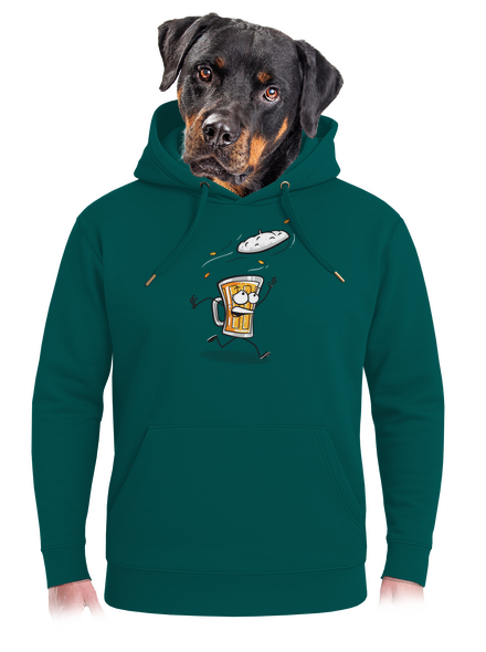 Sapka unisex prémium pulóver Emerald Green
