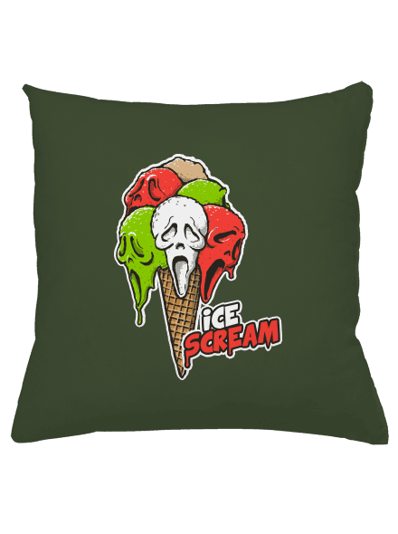Ice Scream párna Olive Green
