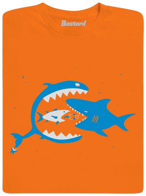 Halak gyerek póló Orange