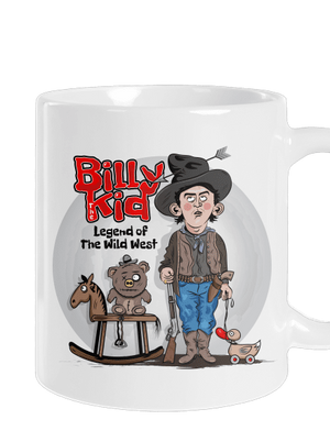 Billy The Kid hagyományos bögre White