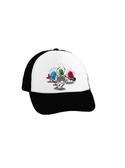 Led Zeppelin teherautós sapka Black cap