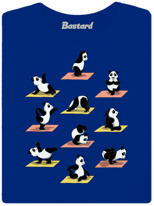Panda jóga női póló Royal Blue Mal