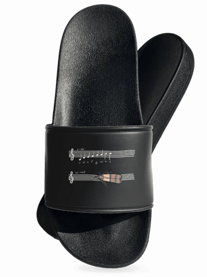 A - moll papucs Black