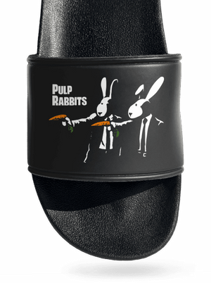 Pulp Rabbits papucs Black