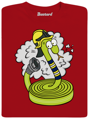 Tömlőt férfi hosszú ujjú póló Red