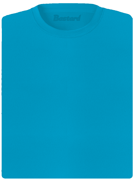 Nyomtatás nélkül női sportpóló Blue Atol