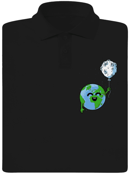 Ballon férfi pólóingek Black