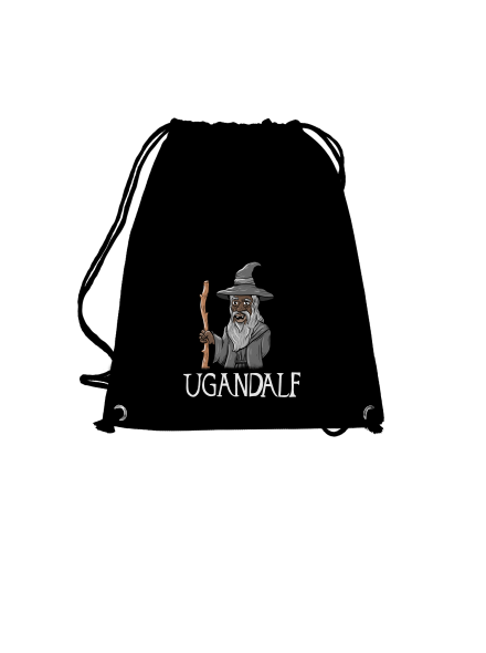 Ugandalf hátizsák Black