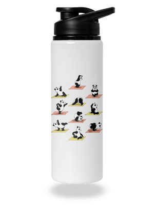 Panda jóga kulacs White