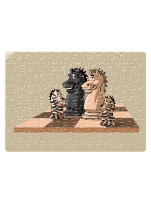 Sakkcsalád kirakós White