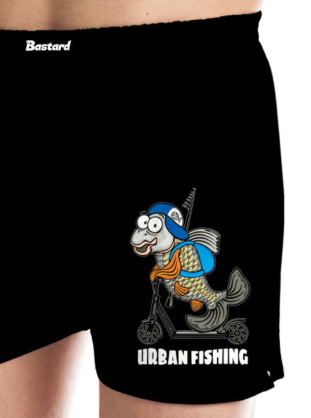 Urban fishing férfi alsó nadrág Black