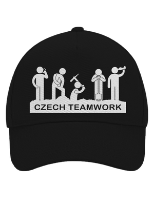 Czech Teamwork baseballsapka Black