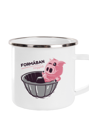 Formában pléhbögre White