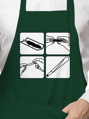 Joint kötény Bottle Green