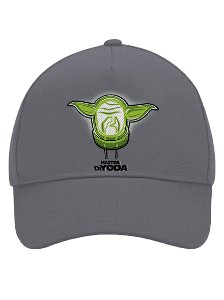 Master DiYoda baseballsapka Graphite grey