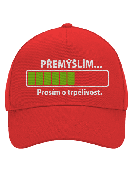 Gondolkodom baseballsapka Classic Red